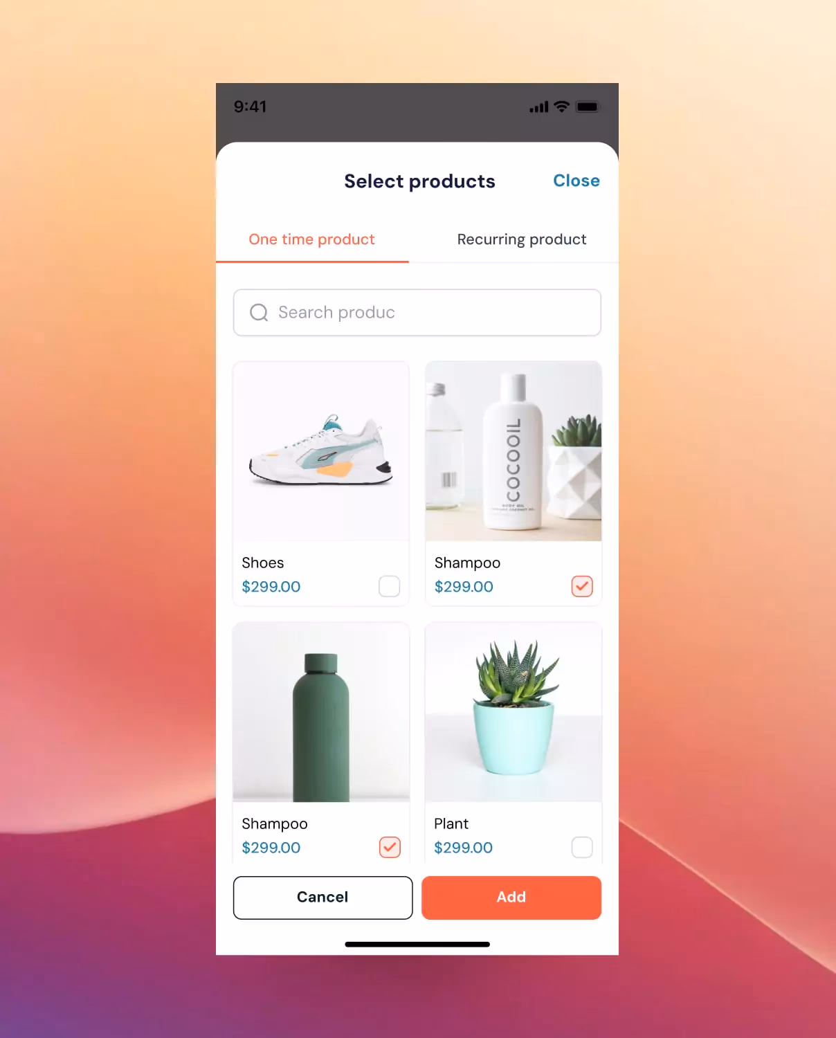 CRM One color palette 3